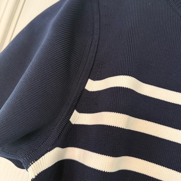 Tuckernuck Navy and White Striped Knit Kirby Top - Picture 11 of 16